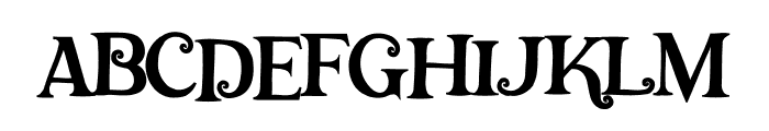 Witch Perfect Font LOWERCASE