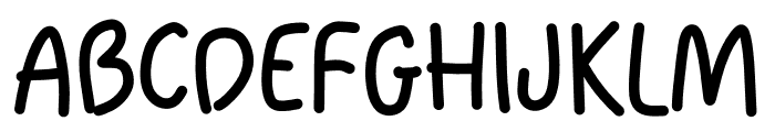 Witch Regular Font UPPERCASE