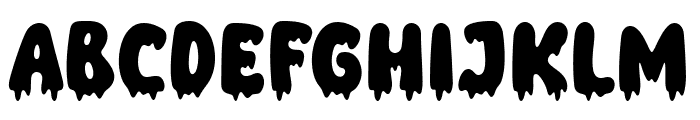 Witch Spooky Font UPPERCASE