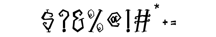 Witch Wand Regular Font OTHER CHARS