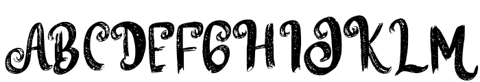 Witch girls Font UPPERCASE
