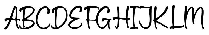 Witch_Notes Font UPPERCASE