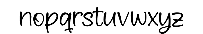 Witch_Notes Font LOWERCASE