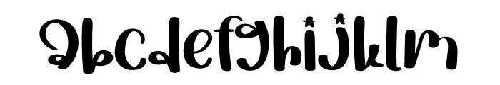 Witch Font LOWERCASE