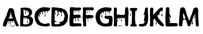 Witchblood Font UPPERCASE