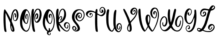 Witchcraft & Wizardry Font UPPERCASE