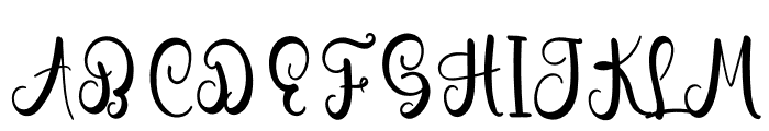 Witchery Font UPPERCASE