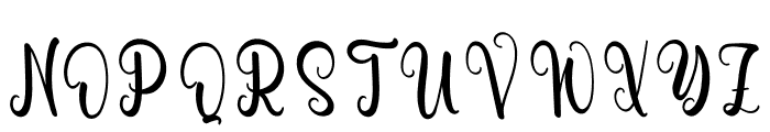 Witchery Font UPPERCASE