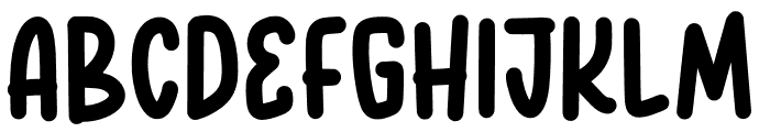 Witches Crafty Regular Font UPPERCASE