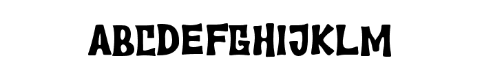 Witches Friend Font UPPERCASE