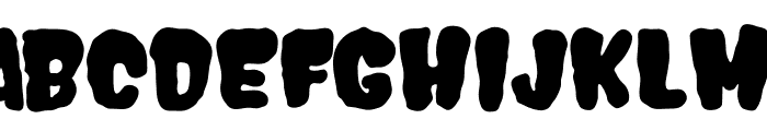 Witches Horror Font UPPERCASE