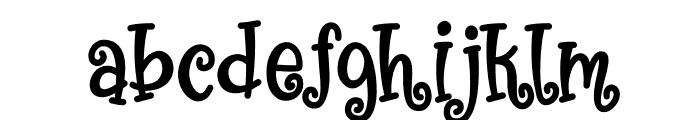 WitchesBroom Font LOWERCASE