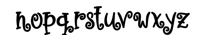 WitchesBroom Font LOWERCASE