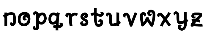 Witches Font LOWERCASE