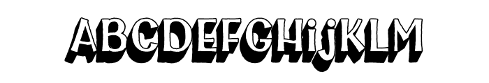 Witchkin Shadoow Font LOWERCASE