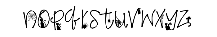 WitchsFont Font LOWERCASE
