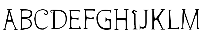 Witchy Witchy Regular Font UPPERCASE