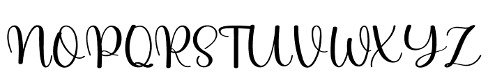 Witchy Font UPPERCASE