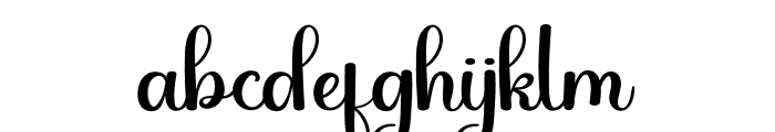 Witchy Font LOWERCASE