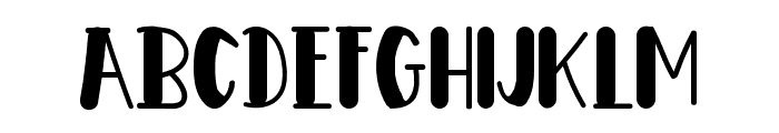 WithLily-Regular Font LOWERCASE