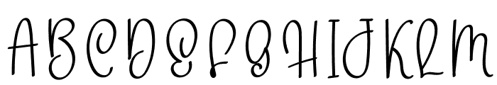 Withing Font UPPERCASE