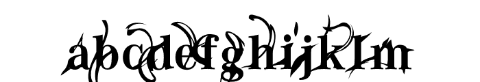 Witych Ochakov Font LOWERCASE