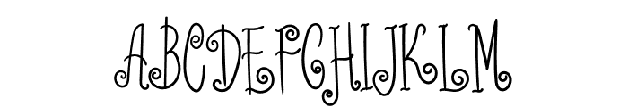 Wizards Font UPPERCASE