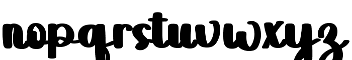 Wlaseeyo Bold Font LOWERCASE