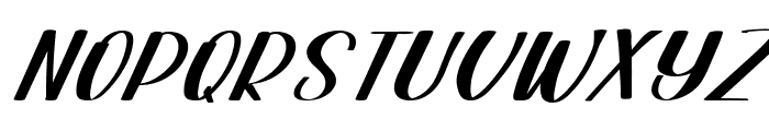 Wlaseeyo Italic Font UPPERCASE