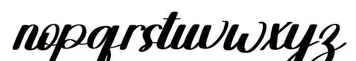 Wlaseeyo Italic Font LOWERCASE