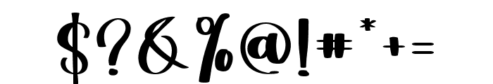 Wlaseeyo Regular Font OTHER CHARS