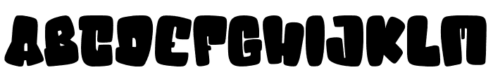 WobyssRegular Font UPPERCASE