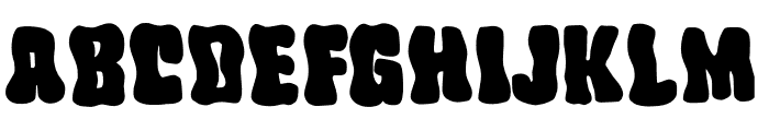 Wocke Funky Font LOWERCASE