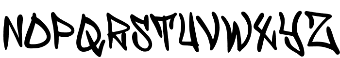 WoflineGraffitiFont-Regular Font UPPERCASE