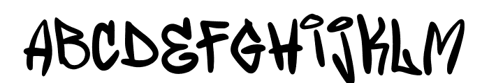 WoflineGraffitiFont-Regular Font LOWERCASE