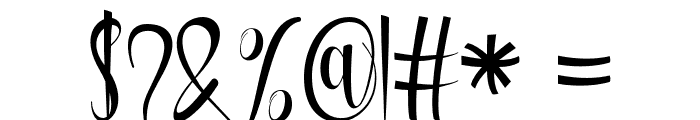 Wolfband Font OTHER CHARS