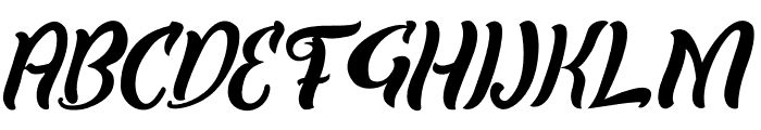Wolfflines Bold Italic Font UPPERCASE