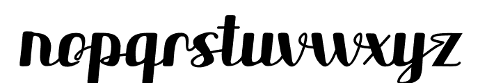 Wolliday Autumn Font LOWERCASE