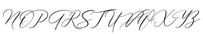 Wollshine Font UPPERCASE
