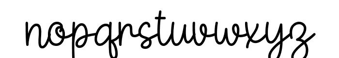 Women Kindly Font LOWERCASE
