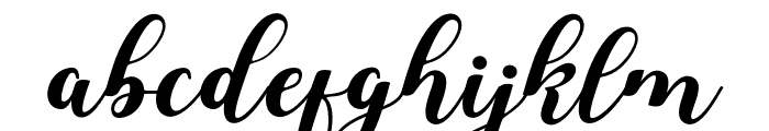 WomlyQueen Font LOWERCASE