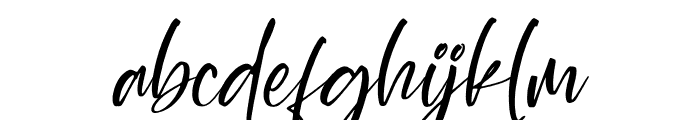 Wondelland Italic Font LOWERCASE