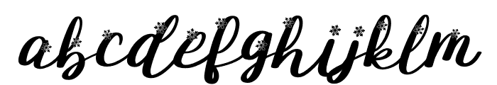 Wonder Holiday Font LOWERCASE