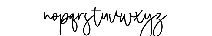 Wonder Jasmine Font LOWERCASE