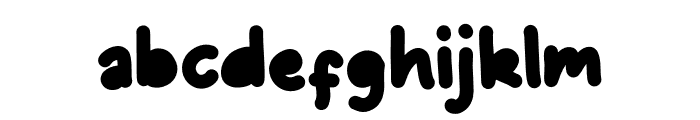 Wonder Kids Regular Font LOWERCASE