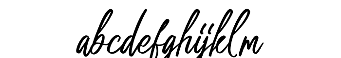 Wonder Sky Font LOWERCASE