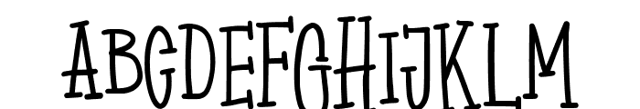 WonderSundayDisplay-Regular Font LOWERCASE
