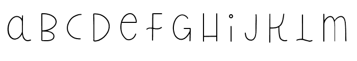 Wonderful Adventure Font - Lines Regular Font LOWERCASE
