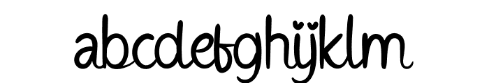 Wonderful Dream Font LOWERCASE