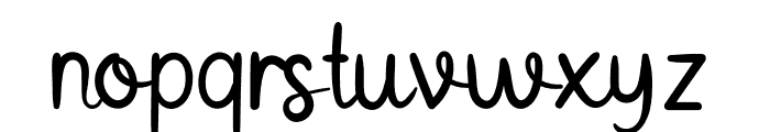 Wonderful Dream Font LOWERCASE